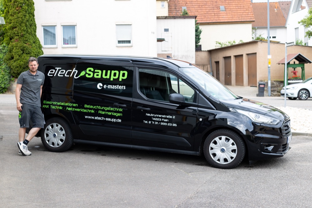 eTech Saupp Firmenfahrzeug